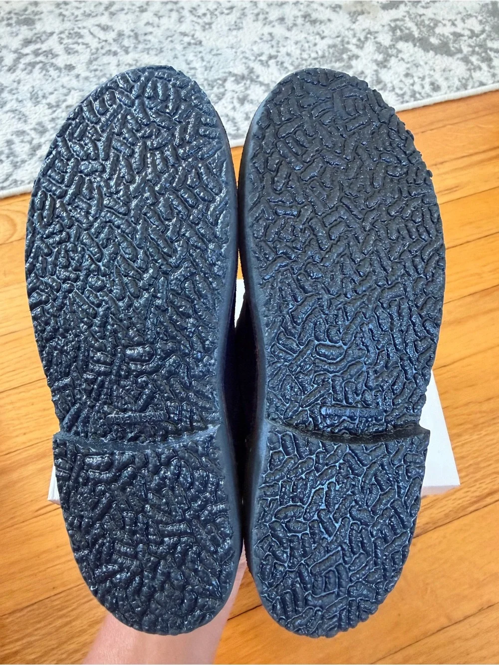 Children's Navy Suede Brogue Lace-Up Dress Shoes